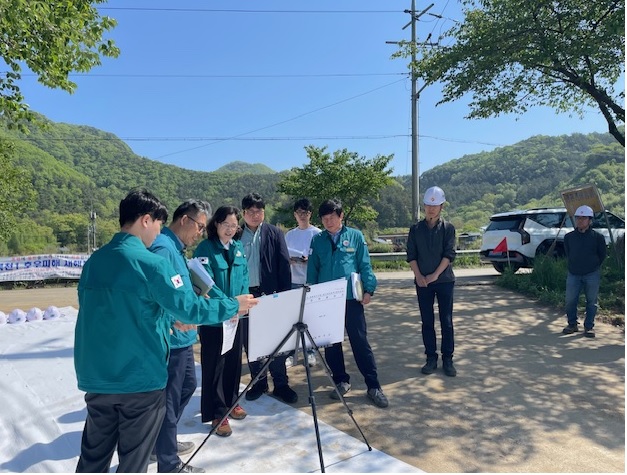 김호은 전북지방환경청장, 완주군 재해복구 현장 방문 기사 이미지