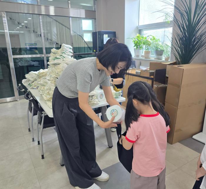 남원시 금동, 참사랑 유치원과 함께 환경 보호 실천 기사 이미지