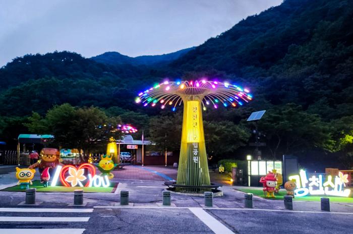 순창 강천산, 밤에도 열린다…11월 8일까지 야간개장 기사 이미지