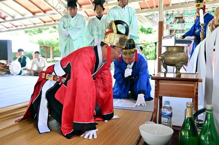 장수군, 제432주기 의암주논개 추모제 제례봉행 거행 기사 이미지