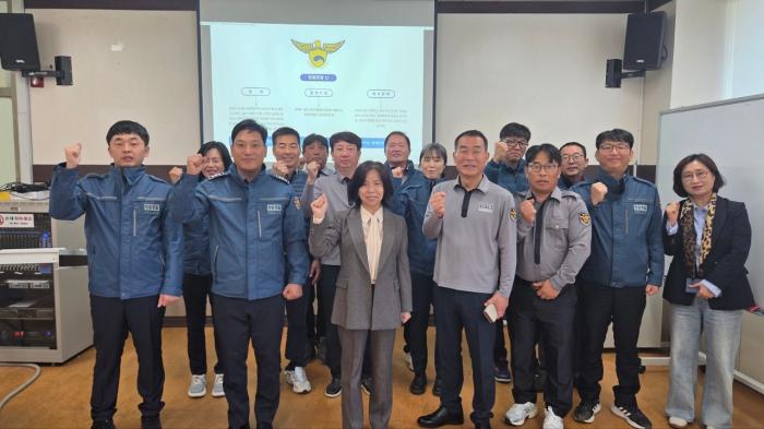장수군, 청원경찰 직무교육 실시 기사 이미지