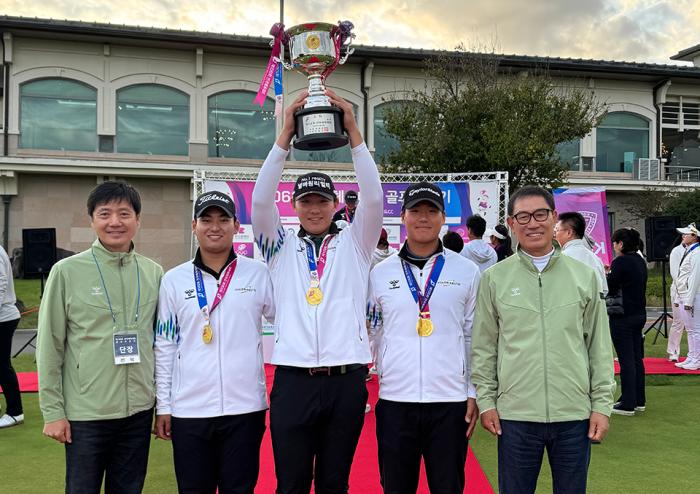 전북 골프, 전국체전 ‘최고 성적’ 옛 명성 되찾아  기사 이미지