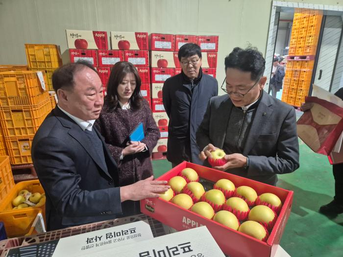 전북농협 설 명절 대비 농산물 수급상황 점검 기사 이미지