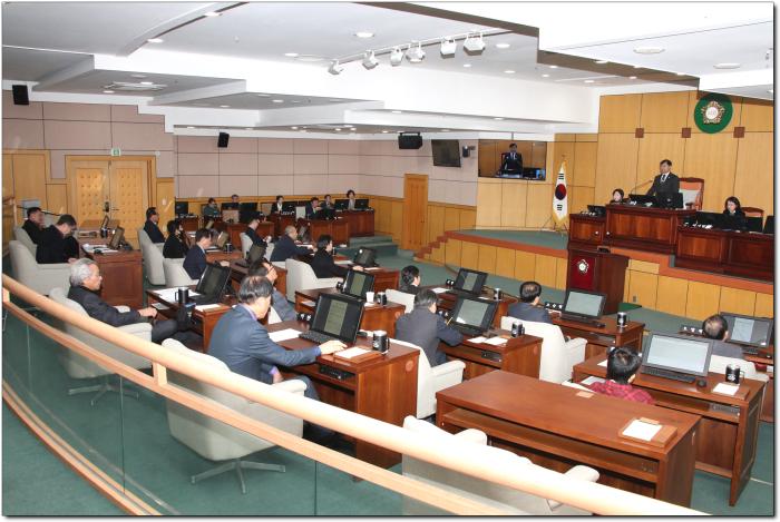 정읍시의회 제310회 임시회 개회 기사 이미지