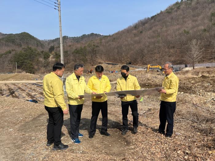 전북도, 해빙기 대비 무주 재해취약지 점검 자율방재단 간담회 기사 이미지