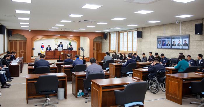 김제시의회, 제296회 임시회 개회 기사 이미지