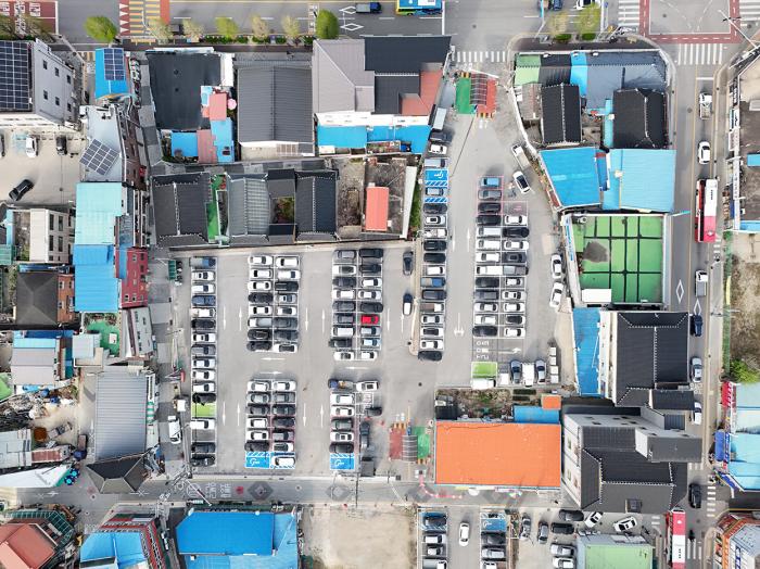 시외버스터미널 옆 공영주차장 유료화 시행 기사 이미지