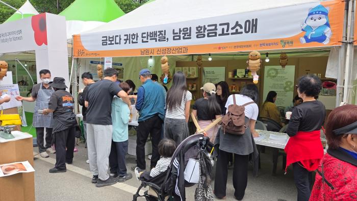 제96회 춘향제, 곤충산업과 체험이 결합된 '곤충체험부스'운영 기사 이미지