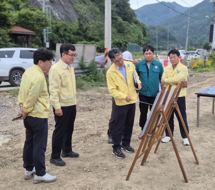전북도, 우기 대비 지방하천 재해복구 현장 점검 기사 이미지