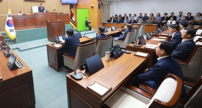 부안군의회, 제371회 임시회 개회 기사 이미지