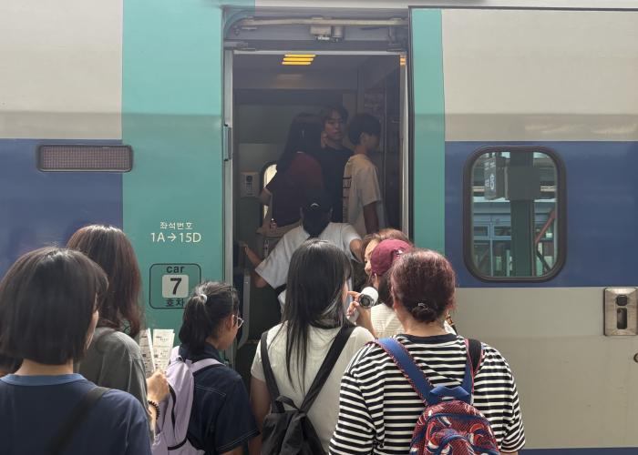 익산 아동들, 기차 타고 떠난 행복한 하루 기사 이미지