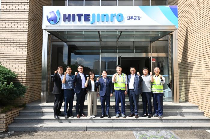 완주군의회, 하이트진로 전주공장 찾아 현장 목소리 청취 기사 이미지